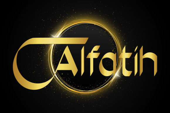 Alfatih Typeface: Elevating Digital Brand Identity with Modern Calligraphy