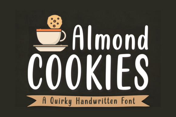 Almond Cookies Font: A Playful Display Typeface for Creative Campaigns