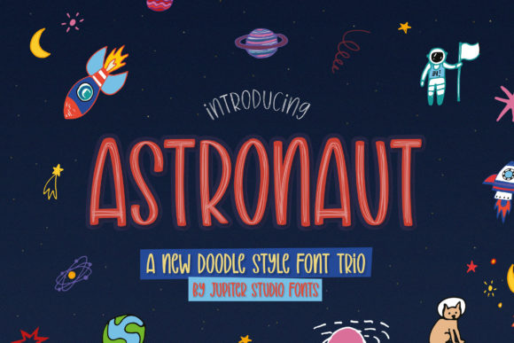 Astronaut Trio Font Review: A Playful Display Typeface for Creative Branding
