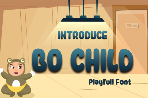 Bo Child Font Review: A Bubbly Display Typeface for Creative Campaigns