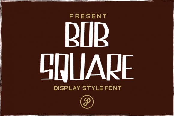 Bobsquare Display Font for Creative Projects