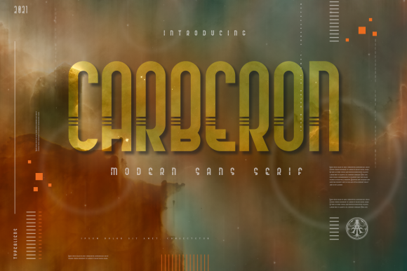 Carberon Display Font Review: A Sharp, Simple Typeface for Creative Projects