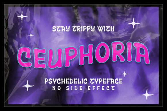 Ceuphoria: The Groovy Display Font for Scroll-Stopping Social Media Graphics