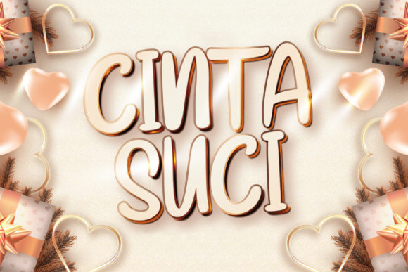 Cinta Suci: A Fresh Display Font for Modern Marketing