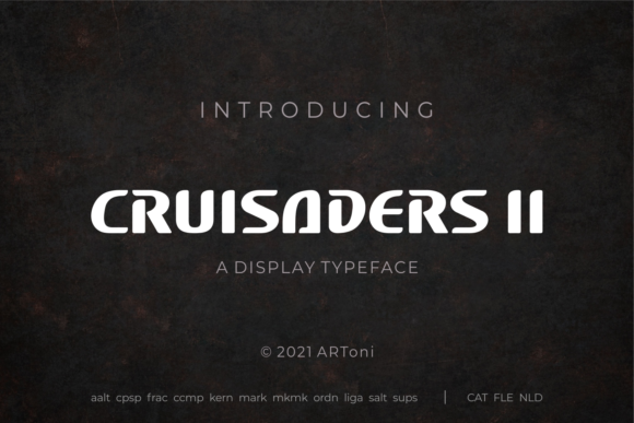 Cruisader II Font: A Bold Choice for Brand Design