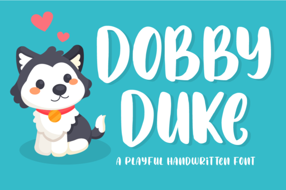 Dobby Duke: A Playful Display Font for Handmade Branding