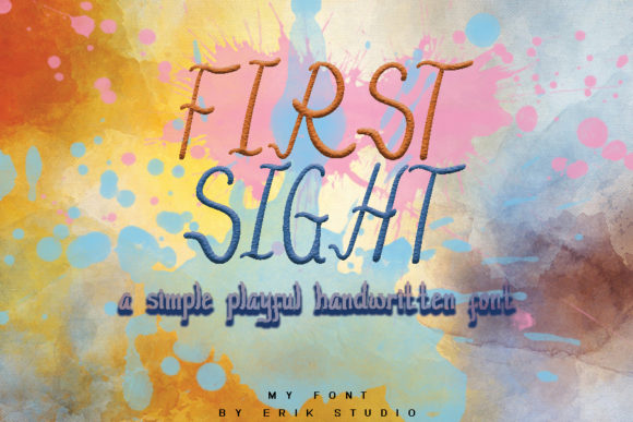 First Sight Font: A Stylish Typeface for Creative Makers
