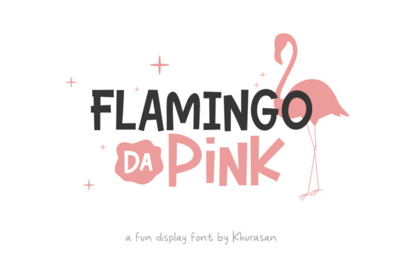 Flamingo Da Pink Font for a Polished Brand Look