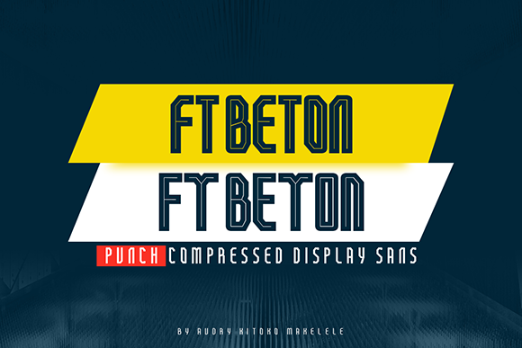 FT Beton Font: A Modern Display Typeface for Memorable Branding