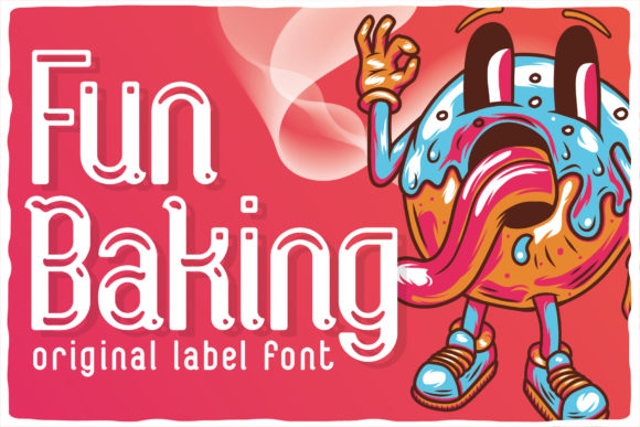 Fun Baking Font for Creative Branding and Design