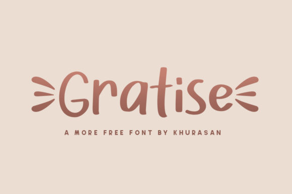 Gratise: The Modern Display Font That Elevates Your Campaigns