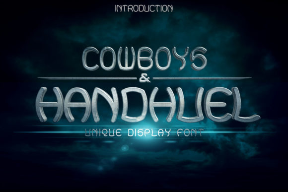 Handhuel: The Bouncy Display Font for Contemporary Editorial Design