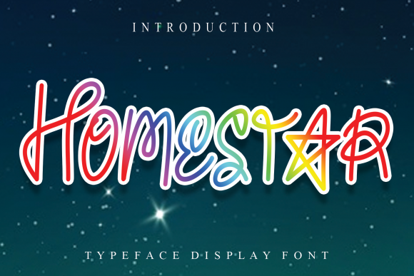 Homestar Font: A Quirky Display Type for Creative Projects
