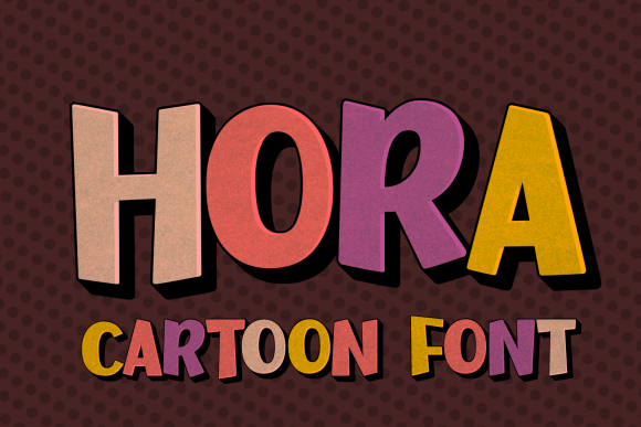 Hora Font for Editorial Design Projects