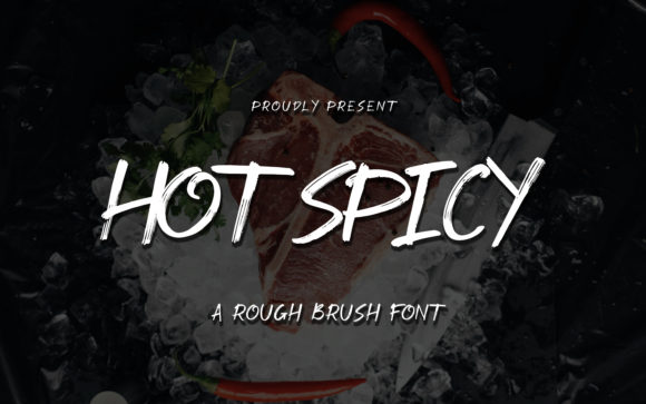 Hot Spicy Font: A Bold Display Typeface for Creative Branding