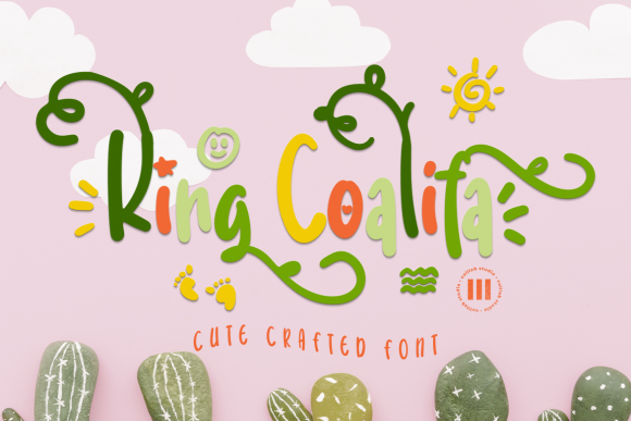 King Coalifa: A Display Font for Creative Content