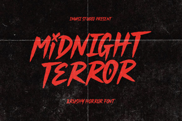 Midnight Terror Font Review: A Bold Choice for Scary Branding Projects