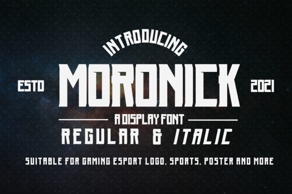 Moronick Display Font: Modern Typography for Bold Web Design