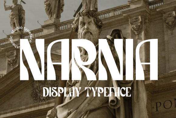 Narnia Font Review: A Bold and Playful Display Typeface for Creative Projects