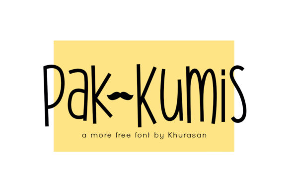 Pak Kumis Font for Modern Branding and Creative Design