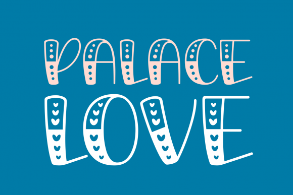Palace Love Font: A Unique Display Typeface for Digital Design