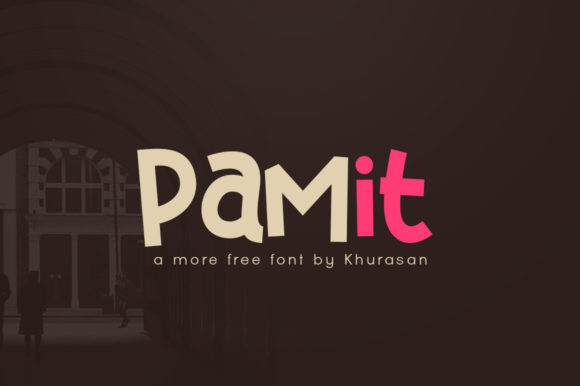 Pamit Font: A Modern Display Typeface for Craft Creators