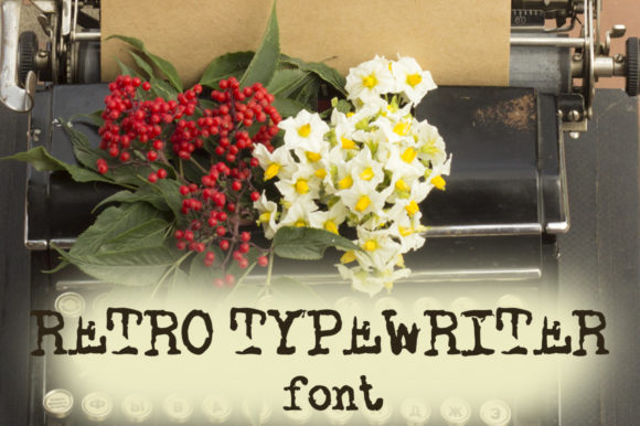 Retro Typewriter Font Review and Free Download