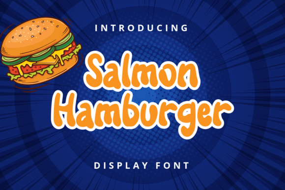 Salmon Hamburger Font Review: Bold and Trendy for Makers