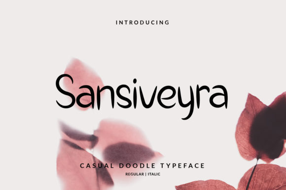 Sansiveyra: A Cute Friendly Display Font for Youthful Editorial Design