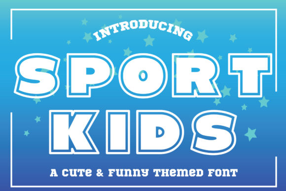 Sport Kids Font for High-Impact Sports-Themed Campaigns