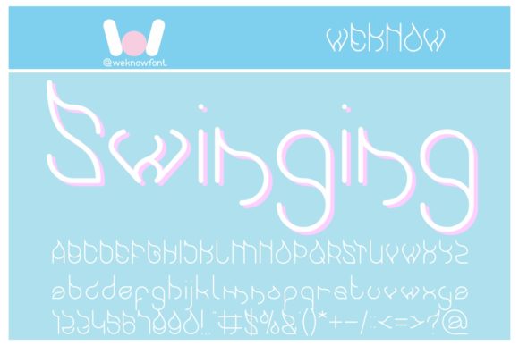 Swinging Font Adds Whimsy to Your Campaigns