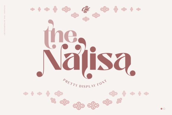 The Nalisa Font: A Polished Display Typeface for Small Business Branding